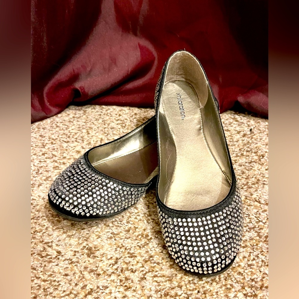 Xhilaration Rhinestone Flats